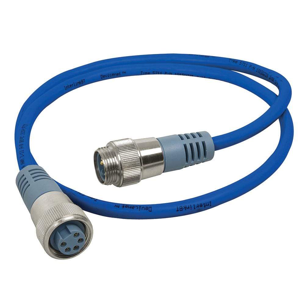 Maretron NMEA Cables & Sensors Maretron Mini Double Ended Cordset - Male to Female - 0.5M - Blue [NM-NB1-NF-00.5]
