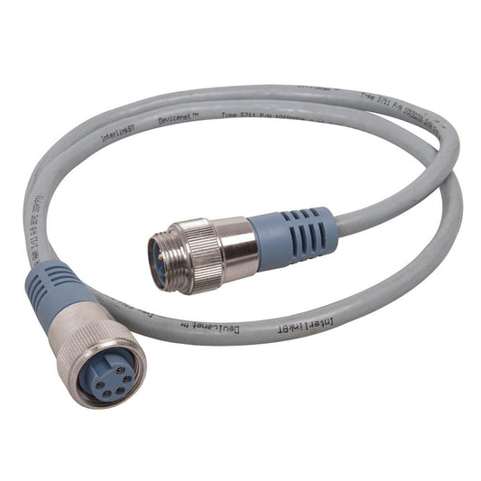 Maretron NMEA Cables & Sensors Maretron Mini Double Ended Cordset - Male to Female - 0.5M - Grey [NM-NG1-NF-00.5]