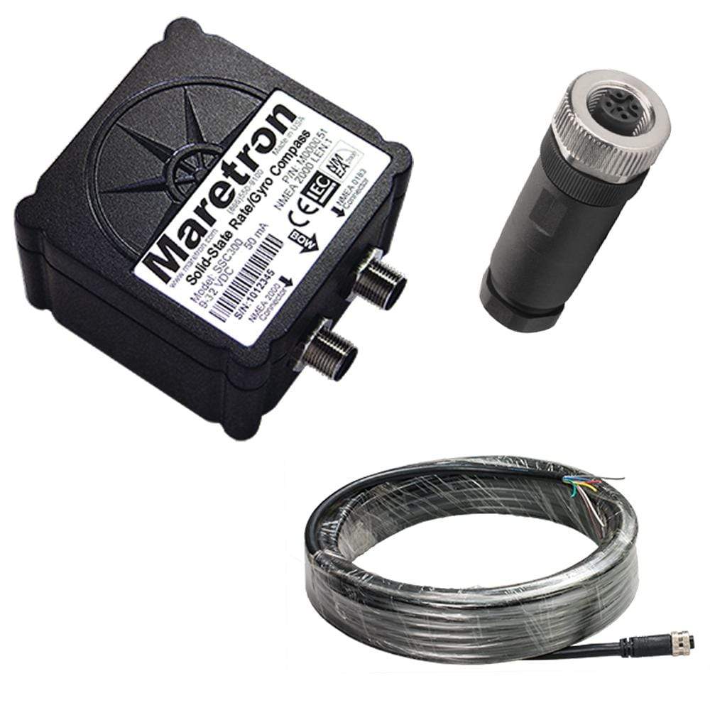 Maretron NMEA Cables & Sensors Maretron Solid-State Rate/Gyro Compass w/10m Cable & Connector [SSC300-01-KIT]