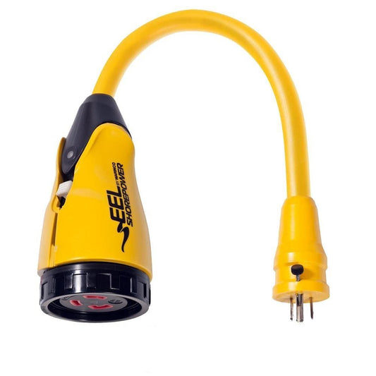 Marinco Shore Power Marinco P15-30 EEL 30A-125V Female to 15A-125V Male Pigtail Adapter - Yellow [P15-30]