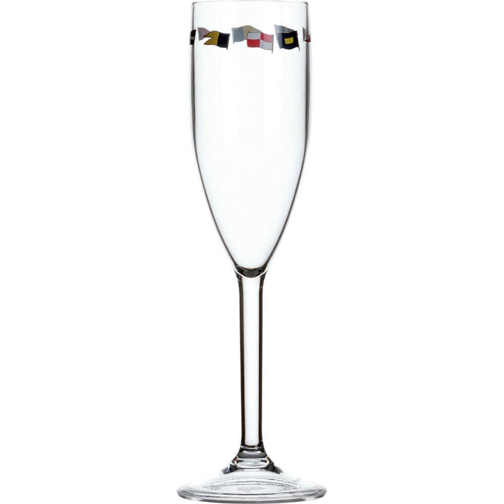 Marine Business Deck / Galley Marine Business Champagne Glass Set - REGATA - Set of 6 [12105C]