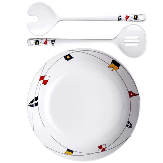 Marine Business Deck / Galley Marine Business Melamine Salad Bowl  Servers - REGATA [12008]