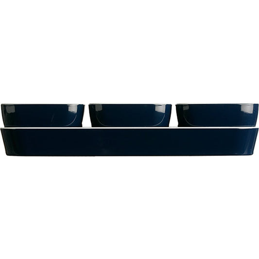 Marine Business Deck / Galley Marine Business Melamine Snack Set - REGATA - Set of 4 [12013]