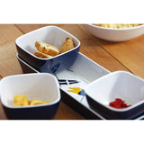 Marine Business Deck / Galley Marine Business Melamine Snack Set - REGATA - Set of 4 [12013]