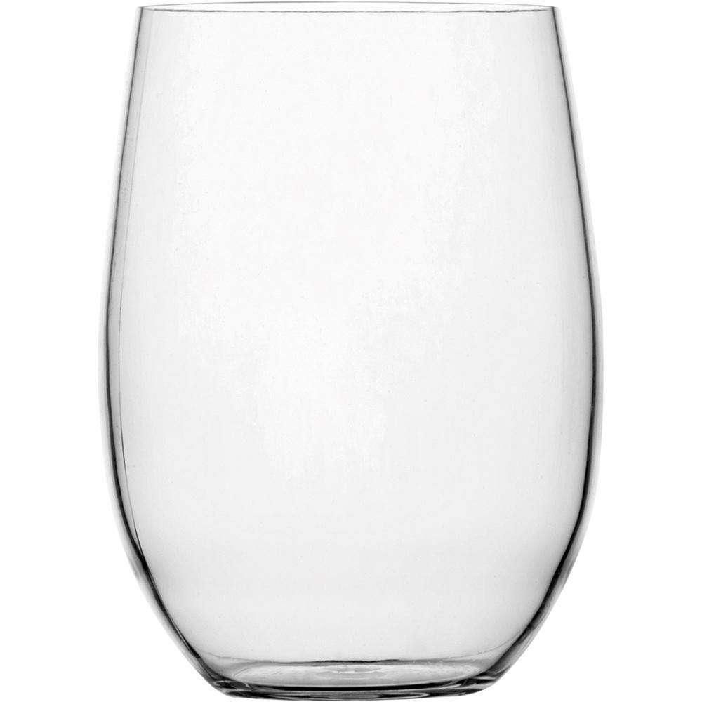 Marine Business Deck / Galley Marine Business Non-Slip Beverage Glass Party - CLEAR TRITAN - Set of 6 [28107C]