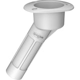 Mate Series Rod Holders Mate Series Plastic 30 Rod  Cup Holder - Open - Oval Top - White [P2030W]
