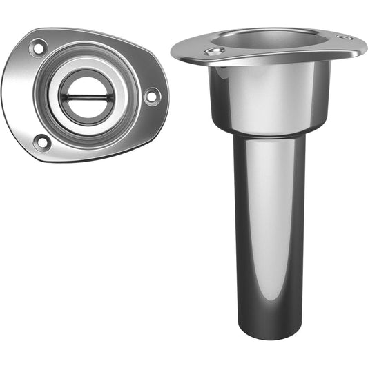 Mate Series Rod Holders Mate Series Stainless Steel 0 Rod  Cup Holder - Open - Oval Top [C2000ND]