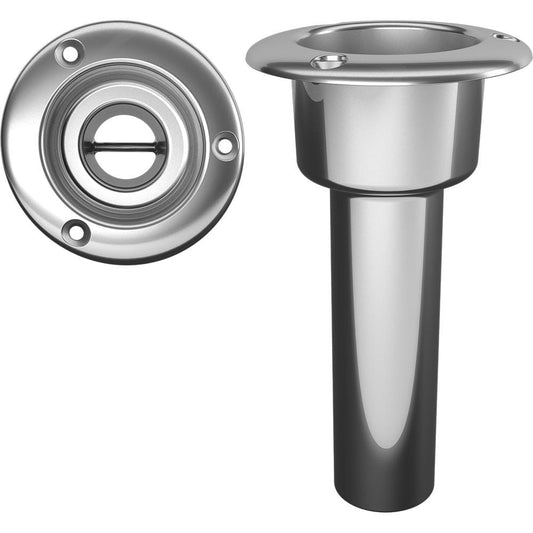 Mate Series Rod Holders Mate Series Stainless Steel 0 Rod  Cup Holder - Open - Round Top [C1000ND]