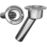 Mate Series Rod Holders Mate Series Stainless Steel 30 Rod  Cup Holder - Open - Round Top [C1030ND]