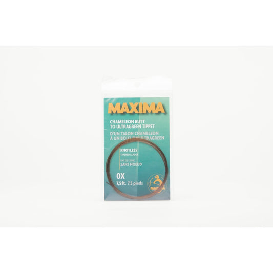 Maxima Fishing Line Fishing : Line Maxima Knotless Tapered Leader  0x 7.5 ft Clear