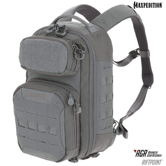 Maxpedition Camping & Outdoor : Backpacks & Gearbags Maxpedition RIFTPOINT CCW-Enabled Backpack Gray