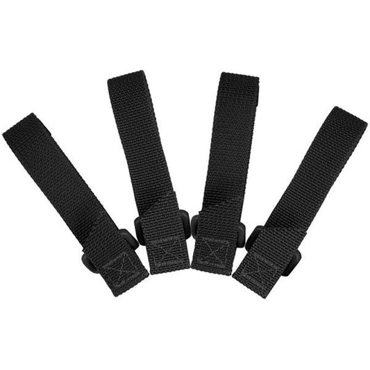 Maxpedition Public Safety/L.E. : Accessories Maxpedition 3.0 in TacTie Pack of 4 Black