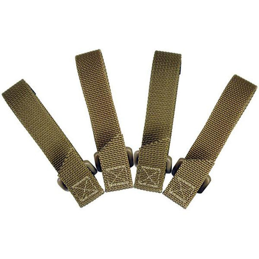 Maxpedition Public Safety/L.E. : Accessories Maxpedition 3.0 in TacTie Pack of 4 Khaki