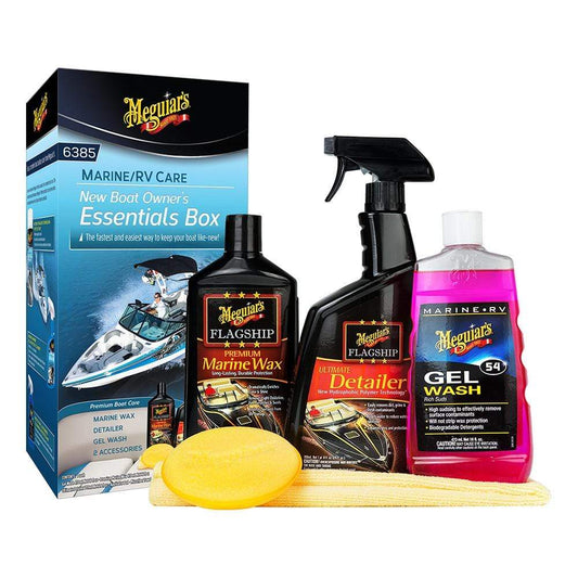 Meguiar's Cleaning Meguiars New Boat Owners Essentials Kit - *Case of 6* [M6385CASE]
