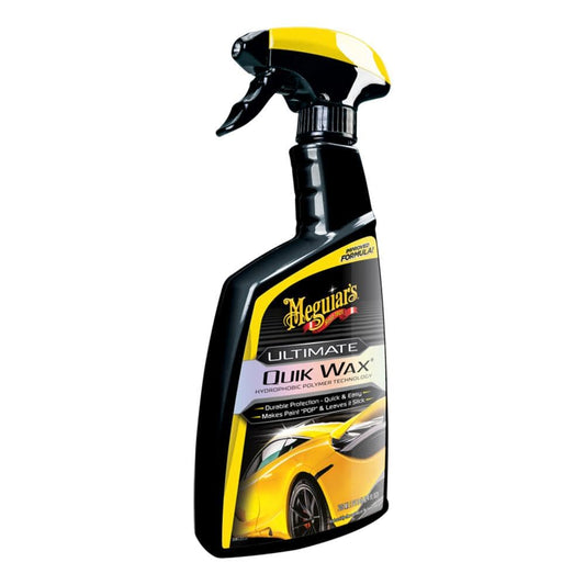 Meguiar's Cleaning Meguiars Ultimate Quik Wax  Increased Gloss, Shine  Protection w/Ultimate Quik Wax - 24oz [G200924]