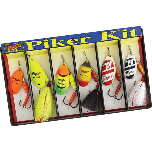 Mepps Fishing : Lures Mepps Piker Kit -  4 and  5 Aglia Assortment