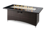 Outdoor Greatroom - Balsam Montego Linear Gas Fire Pit Table - MG-1242-BLSM-K