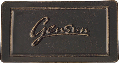 Gensun - Grand Terrace Cast Aluminum 63'- 112 x 42' - 48 Rectangular Dining Table with Umbrella Hole | 103400CX