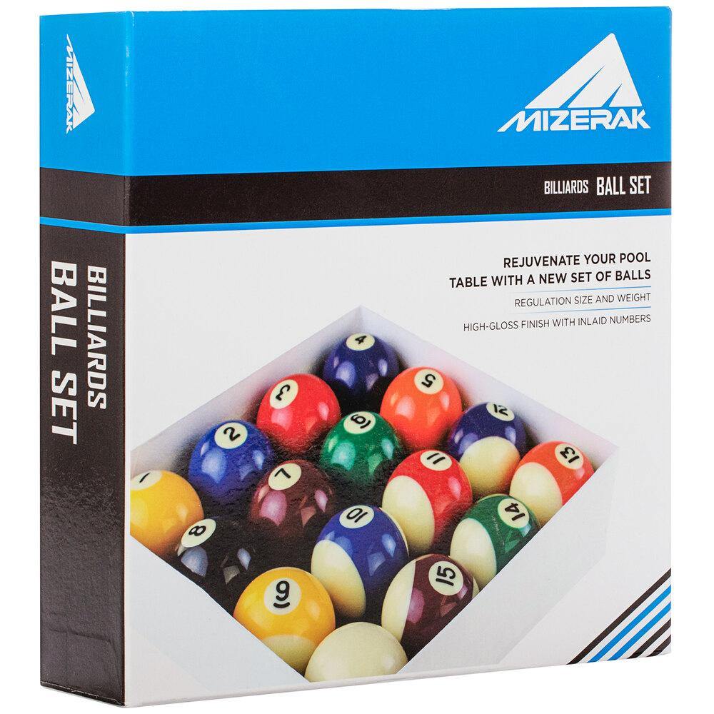 Mizerak Billiards MIZERAK - Deluxe Billiard Ball Set Escalade Sports - P1819