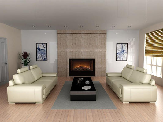 Modern Flames Built-In Electric Fireplace Modern Flames -  42" HOME FIRE BUILT-IN ELECTRIC FIREPLACE ONLY (12" DEEP - 36" X 18" VIEWING)