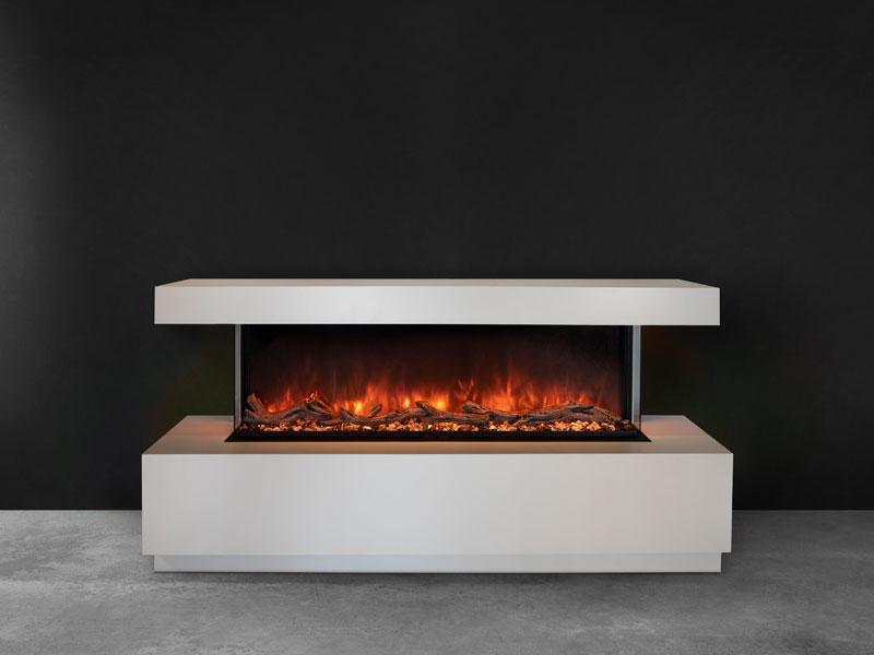 Modern Flames Built-In Electric Fireplace Modern Flames - 50" SPECTRUM LINEAR RECESSED  (8" DEEP - 46.5" x 13" VIEWING)