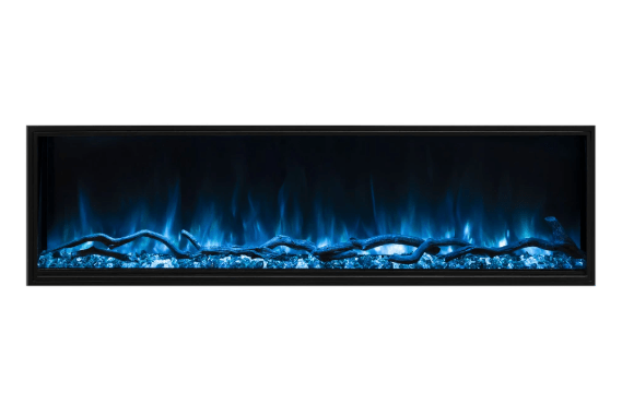 Modern Flames Built-In Electric Fireplace Modern Flames - 68" LANDSCAPE PRO SLIM BUILT-IN (5.5" DEEP - 68" X 14" VIEWING)