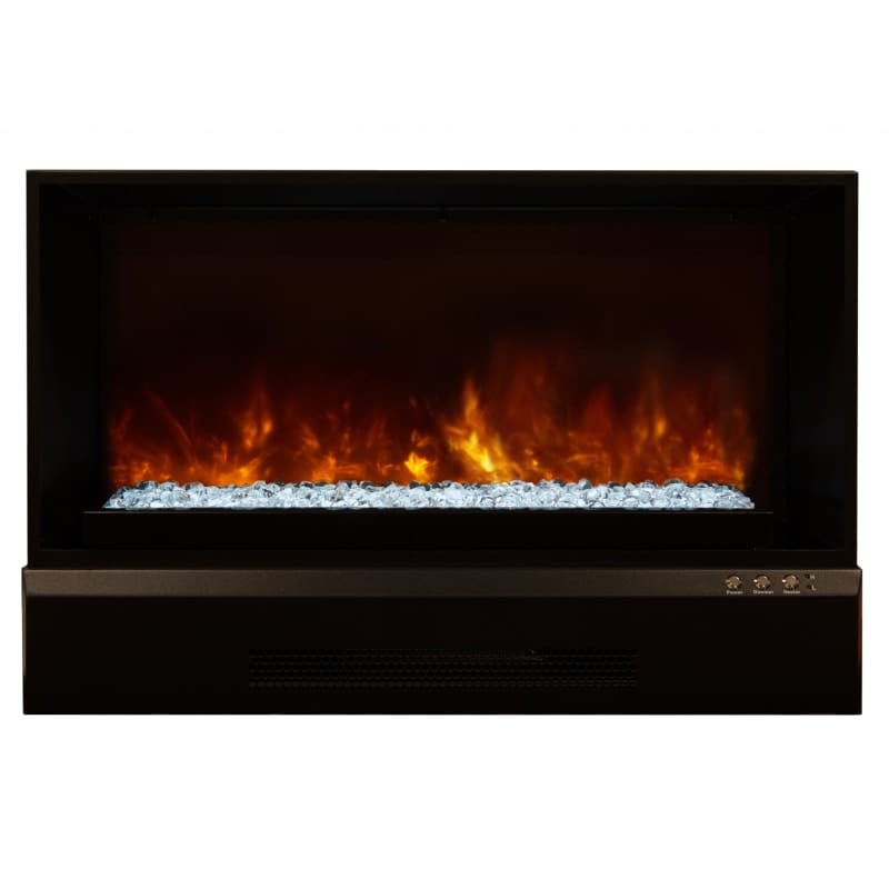 Modern Flames Glass Media Kit for ZCR Series Electric Fireplaces