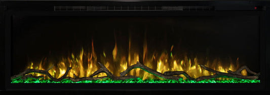 Modern Flames Modern Flames 60-in Spectrum Slimline Built-In Electric Fireplace | SPS-60B