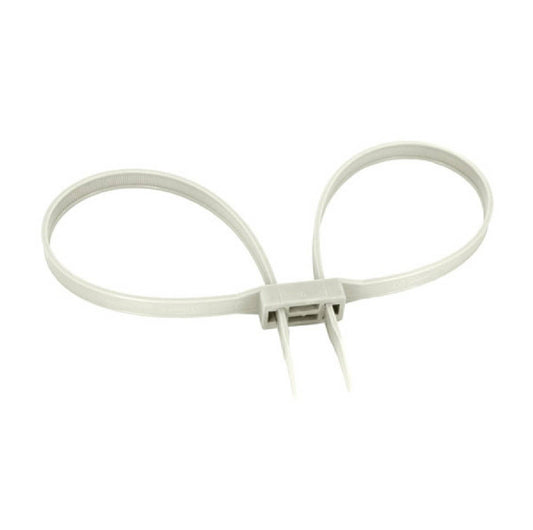 Monadnock Public Safety/L.E. : Handcuffs & Accessories Monadnock Double Cuff 100 Pack White