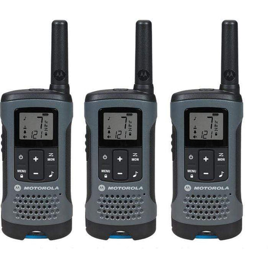 MOTOROLA SOLUTIONS Instruments & Electronics > Two-Way Radios TALKABOUT T200TP TRIPLE PACK TALKABOUT T200 SERIES