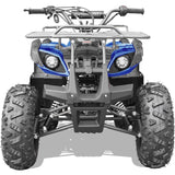 MotoTec Gas Ride Ons MotoTec - MotoTec Bull 125cc 4-Stroke Kids Gas ATV Blue