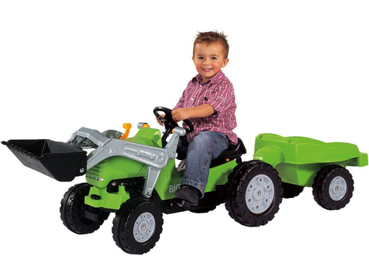 MotoTec MotoTec - Big Jimmy Pedal Tractor Loader plus Trailer | Big-56525