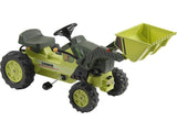 MotoTec MotoTec - Kalee Kids Pedal Tractor with Loader Green | KL-50001B