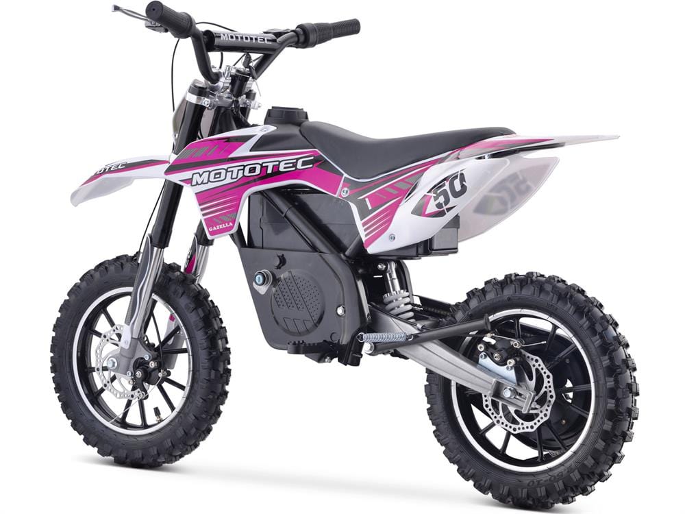 MotoTec MotoTec - MotoTec 24v 500w Gazella Electric Dirt Bike Purple | MT-Dirt-500_Purple