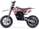MotoTec MotoTec - MotoTec 24v 500w Gazella Electric Dirt Bike Red | MT-Dirt-500_Red