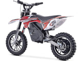 MotoTec MotoTec - MotoTec 24v 500w Gazella Electric Dirt Bike Red | MT-Dirt-500_Red