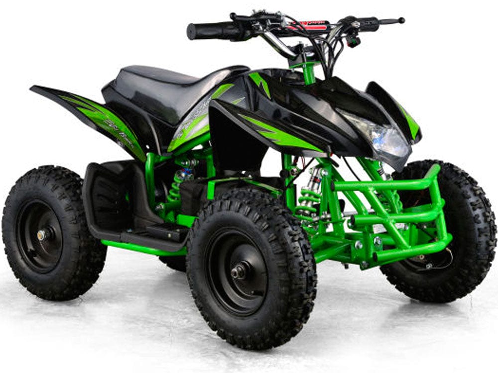 MotoTec MotoTec - MotoTec 24v Kids ATV Titan v5 Black/Green | MT-ATV5_Black