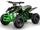 MotoTec MotoTec - MotoTec 24v Kids ATV Titan v5 Black/Green | MT-ATV5_Black