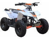 MotoTec MotoTec - MotoTec 24v Kids ATV v3 White | MT-ATV3_White