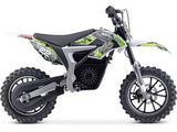 MotoTec MotoTec - MotoTec 36v 500w Demon Electric Dirt Bike Lithium Green | MT-Dirt-Lithium_Green