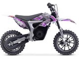 MotoTec MotoTec - MotoTec 36v 500w Demon Electric Dirt Bike Lithium Purple | MT-Dirt-Lithium_Purple