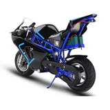 MotoTec MotoTec - MotoTec 36v 500w Electric Pocket Bike GP Blue | MT-Elec-GP_Blue