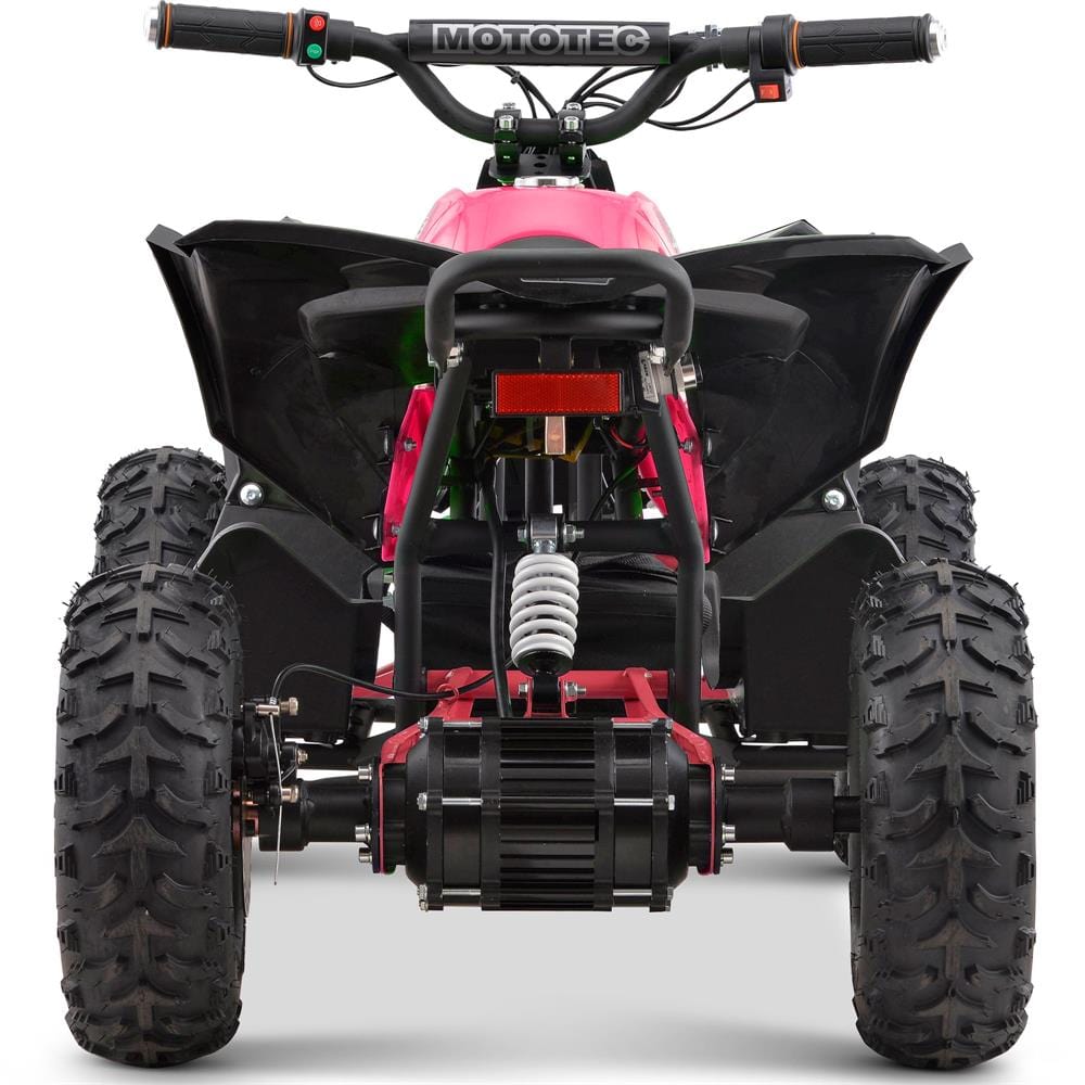 MotoTec MotoTec - MotoTec 36v 500w Renegade Shaft Drive Kids ATV Pink | MT-ATV-36V-Renegade_Pink