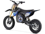 MotoTec MotoTec - MotoTec 36v Pro Electric Dirt Bike 1000w Lithium Blue | MT-Dirt-Pro_Blue