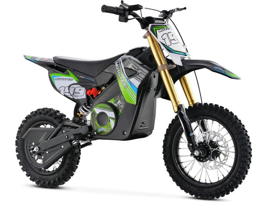 MotoTec MotoTec - MotoTec 36v Pro Electric Dirt Bike 1000w Lithium Green | MT-Dirt-Pro_Green