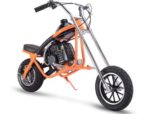 MotoTec MotoTec - MotoTec 49cc Gas Mini Chopper Orange | MT-MC_Orange