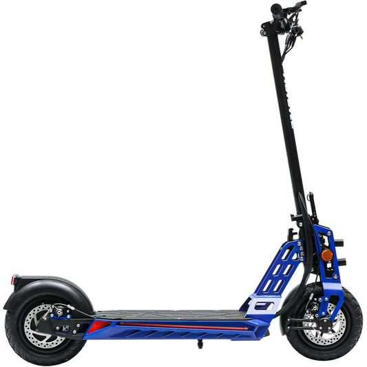 MotoTec MotoTec - MotoTec Free Ride 48v 600w Lithium Electric Scooter Blue | MT-FreeRide-48v_Blue