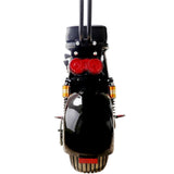 MotoTec MotoTec - MotoTec Knockout 60v 2000w Lithium Electric Scooter Black | MT-Knockout-2000_Black