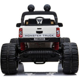 MotoTec MotoTec - MotoTec Monster Truck 4x4 12v White (2.4ghz) | MT-550-MonsterTruck-12v_White