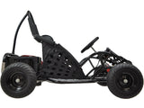MotoTec MotoTec - MotoTec Off Road Go Kart 48v 1000w Black | MT-GK-01_Black